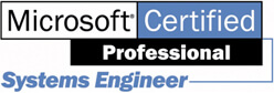 Microsoft Certified Professional Systems Engineer